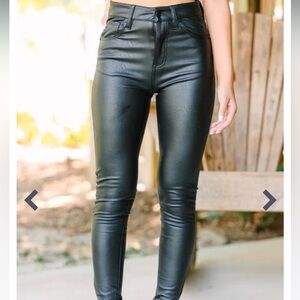 Vici faux leather skinny pants